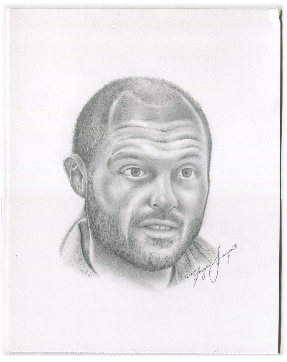 Thong Vanh Louangrath (Prison ID #15643291) drew CEO of JPay Ryan Shapiro. Shapiro is accused of bribery, huma