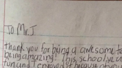 'I Look At You Like My Dad': Teacher Moved To Tears By Heartfelt Letter From Pupil