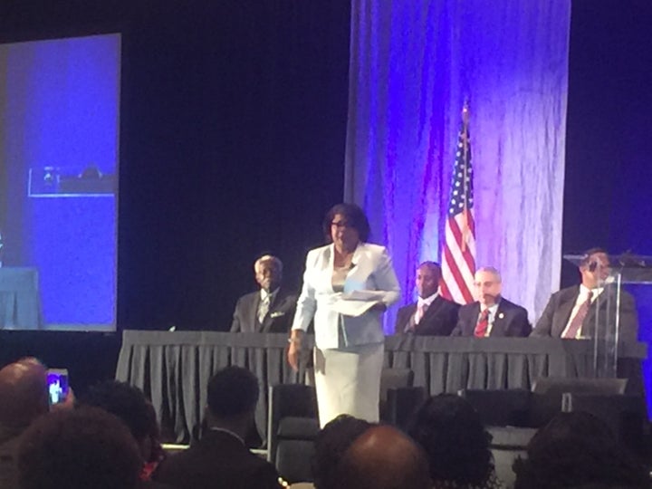 <p>April Ryan Opens the Plenary</p>