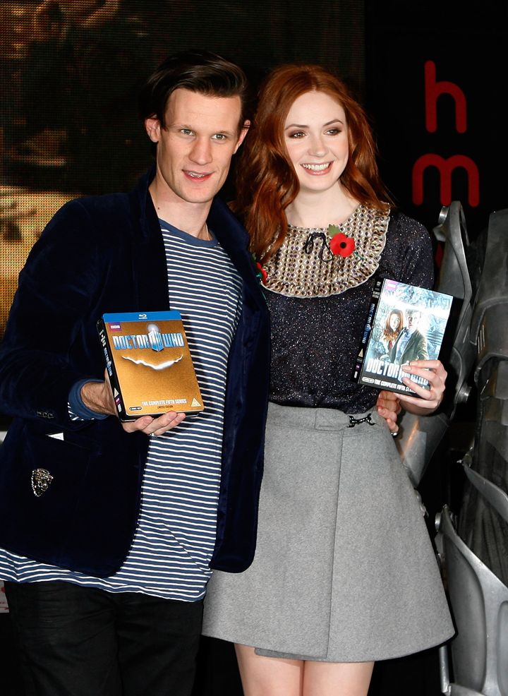 Matt and Karen were in 'Doctor Who' together 