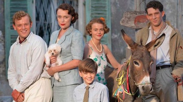 Keeley calls her Durrells co-stars her adopted family, out in Corfu