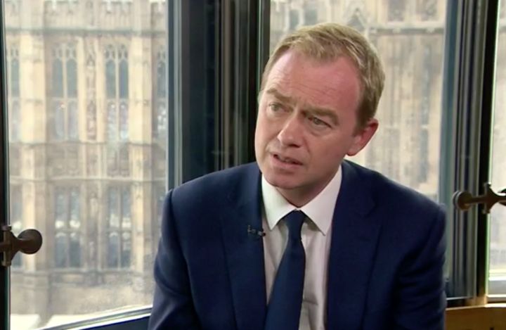 Tim Farron: 'I don’t believe that gay sex is a sin.'