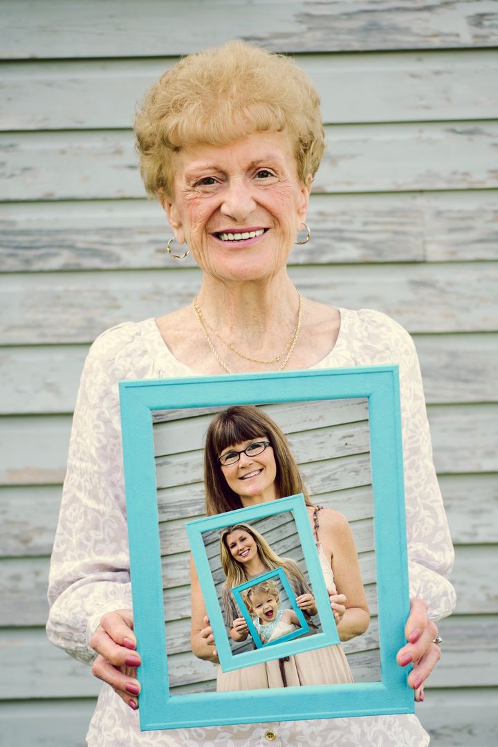 The Margavitch women star in this awesome photograph that shows four generations. 