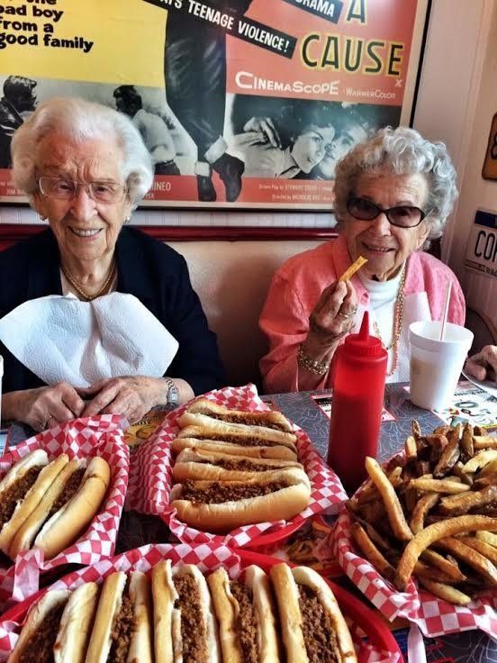 Another day, another hot dog lunch fit for queens.