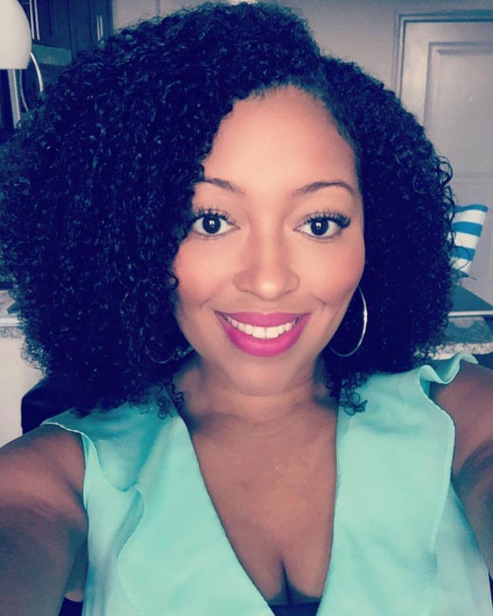 This is a picture of my dark brown, tiny coils!