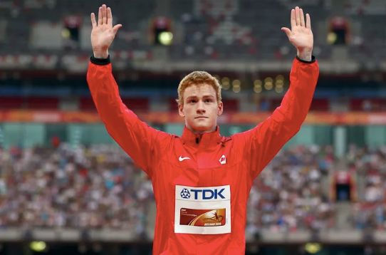 Shawn Barber is a world champion pole vaulter and now out and proud gay man.