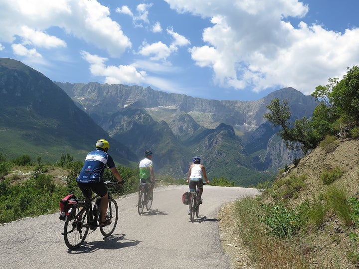 <p><em>Biking through Albania is the best way to experience this young country.</em></p>