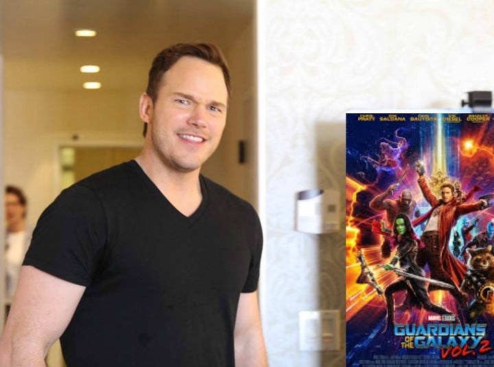 <p>Chris Pratt, Guardians of the Galaxy Vol. 2 Star-Lord</p>