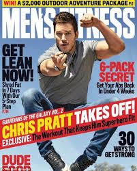 Chris Pratt on Men’s Fitness Magazine available at newsstands every where