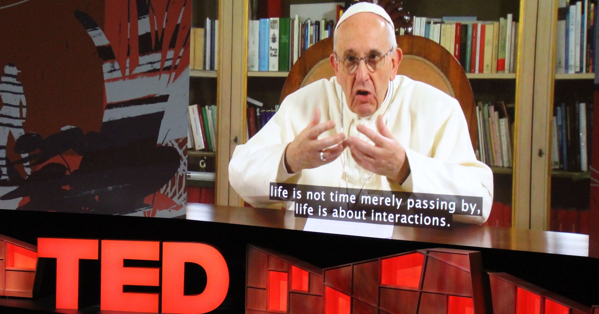 Pope Francis Calls For 'Revolution Of Tenderness' In Surprise TED Talk