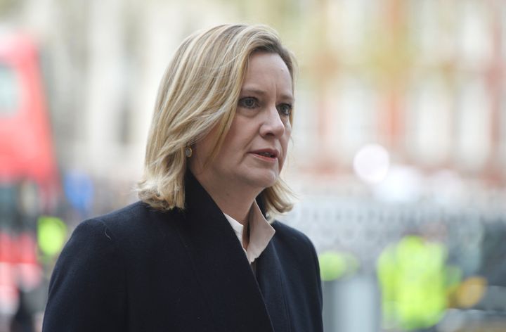 Home secretary Amber Rudd has refused to rule out the possibility of legislating against tech companies who block access to their servies