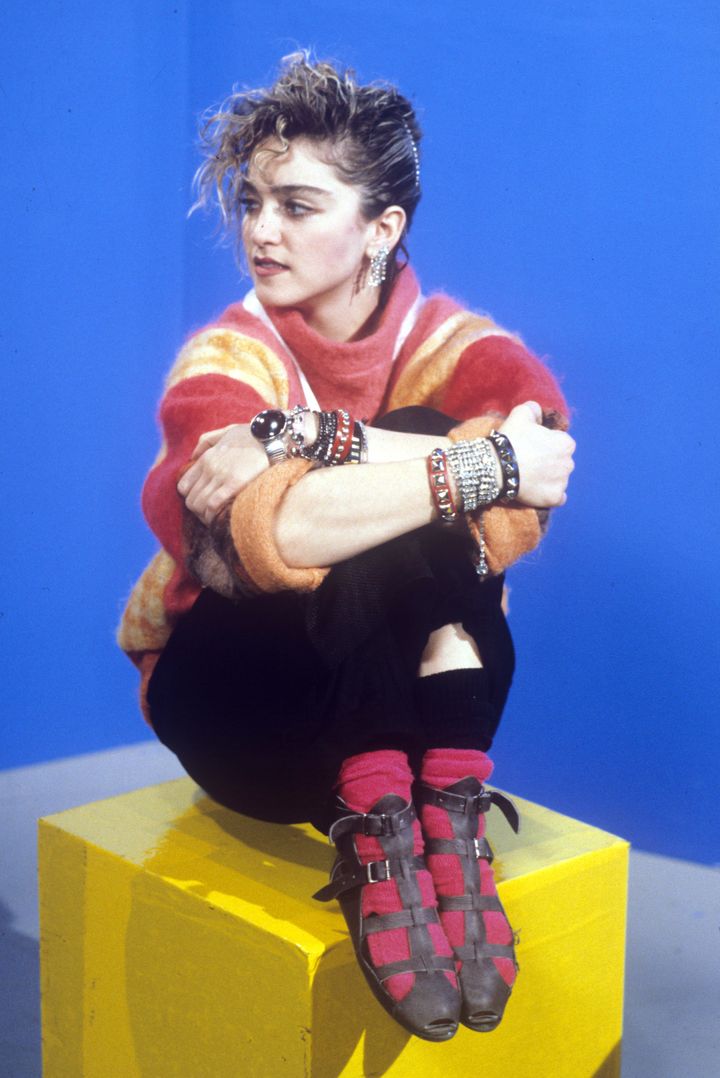 Madonna looking cooler than you in 1984