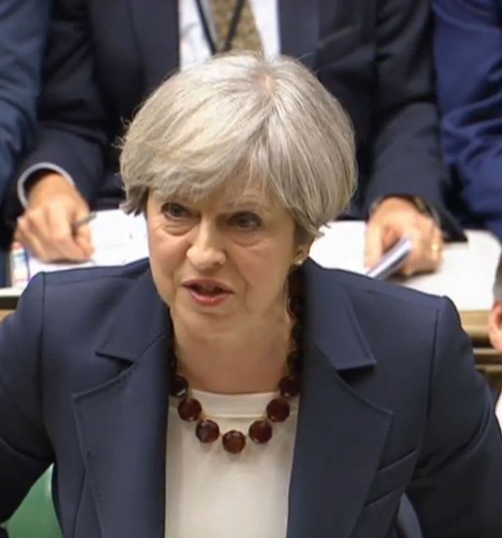 Theresa May faced Jeremy Corbyn at PMQs for the final time this Parliament 