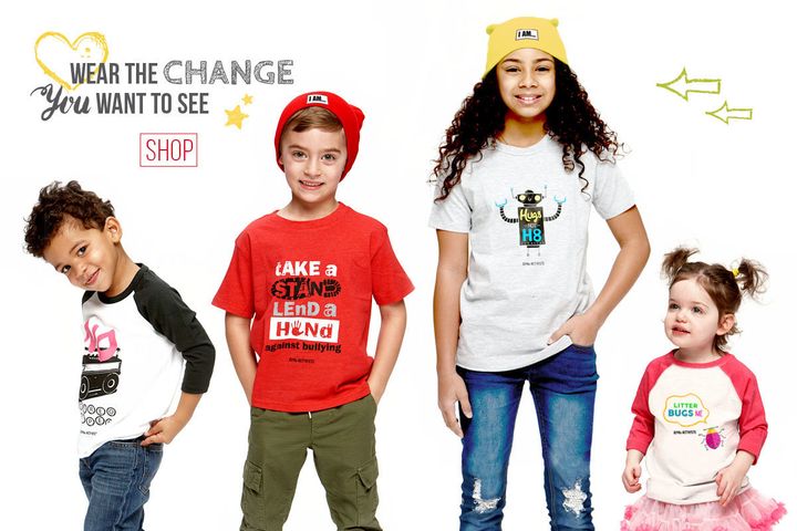 A children’s clothing line is encouraging kids to develop a social awareness that leads to action. 