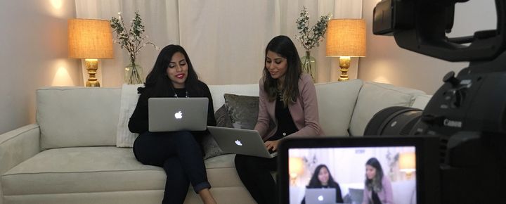 'Unfair & Ugly' co-creators Yumna Khan (left) and Nida Chowdhry (right)