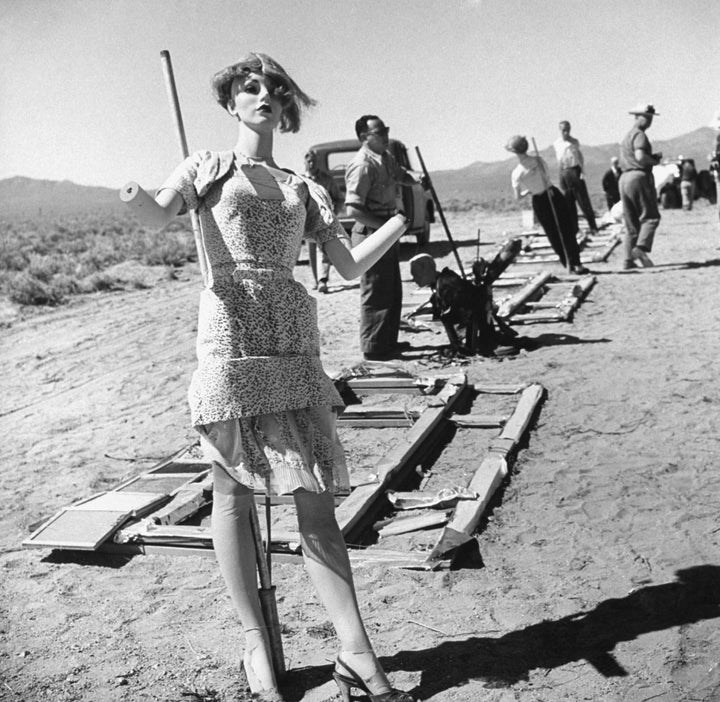 <p>Tip for ladies: In case of nuclear war, wear light-colored dresses. They absorb less heat.</p>