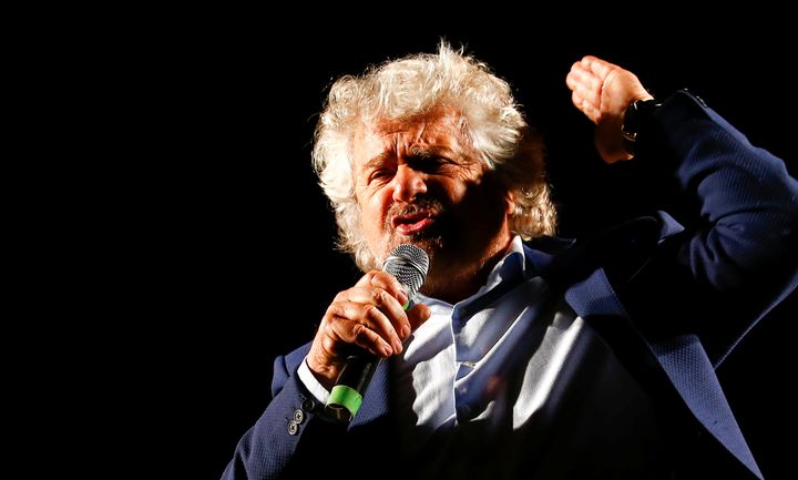 Italian populist politician Beppe Grillo, sometimes referred to as the "Trump of Italy," has frequently accused journalists of reporting "fake news."