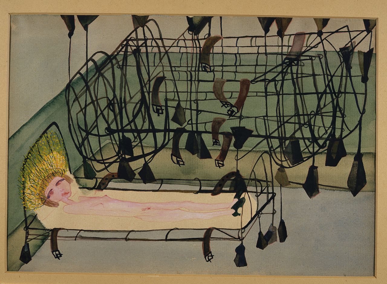 Carol Rama, "Appassionata [Passionate]," 1940, watercolor and pencil on paper
