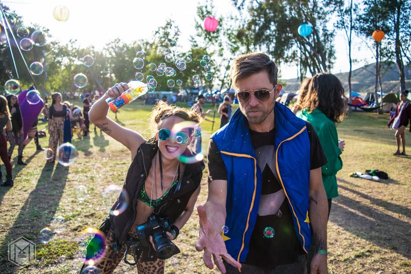 Bubble guns and paper lanterns at Boogaloo 2016