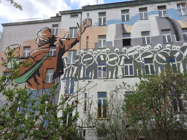<p>In Berlin, there is a strong culture of resistance to displacement. Photo essay from Berlin <a rel="nofollow" href="https://revolutionwhereyoulive.org/2017/04/12/photos-berlin-cohousing-and-the-fight-to-keep-the-city-accessible-for-all/" target="_blank">here</a>.</p>