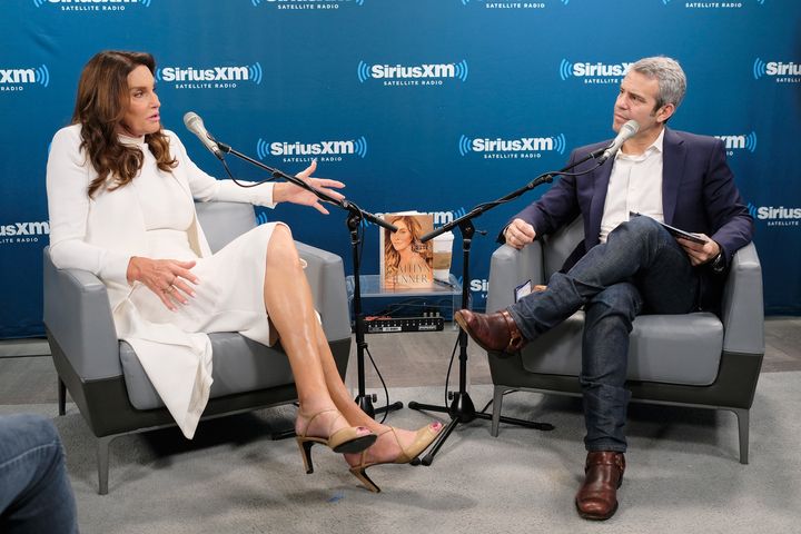 Caitlyn in conversation with Andy Cohen