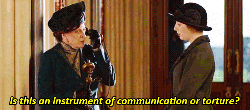 <p>Calling people on the phone is my least favorite thing.</p>