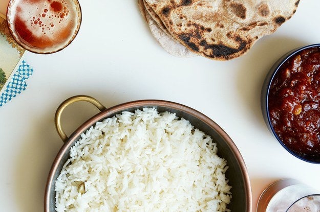 Spiced rice can be even more nice if you soak it!