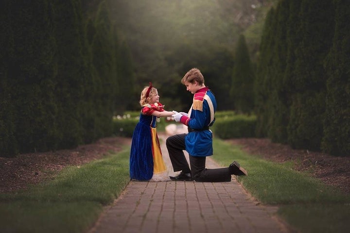 Anthony also helped find the Snow White costume, his mom said.