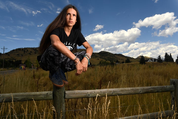 Xiuhtezcatl Martinez, 16, is one of 21 young Americans suing the Trump administration to force the federal government to take action to combat climate change.