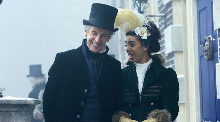 Peter Capaldi and Pearl Mackie in 'Doctor Who'