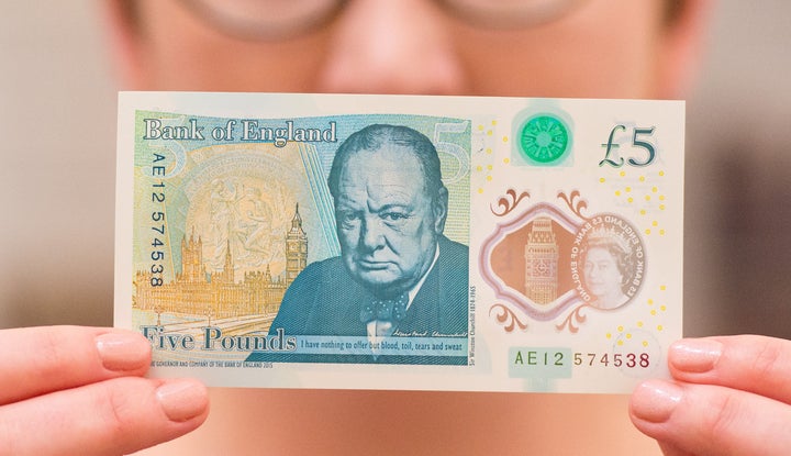 The new £5 note has a major grammar blunderBut have you spotted