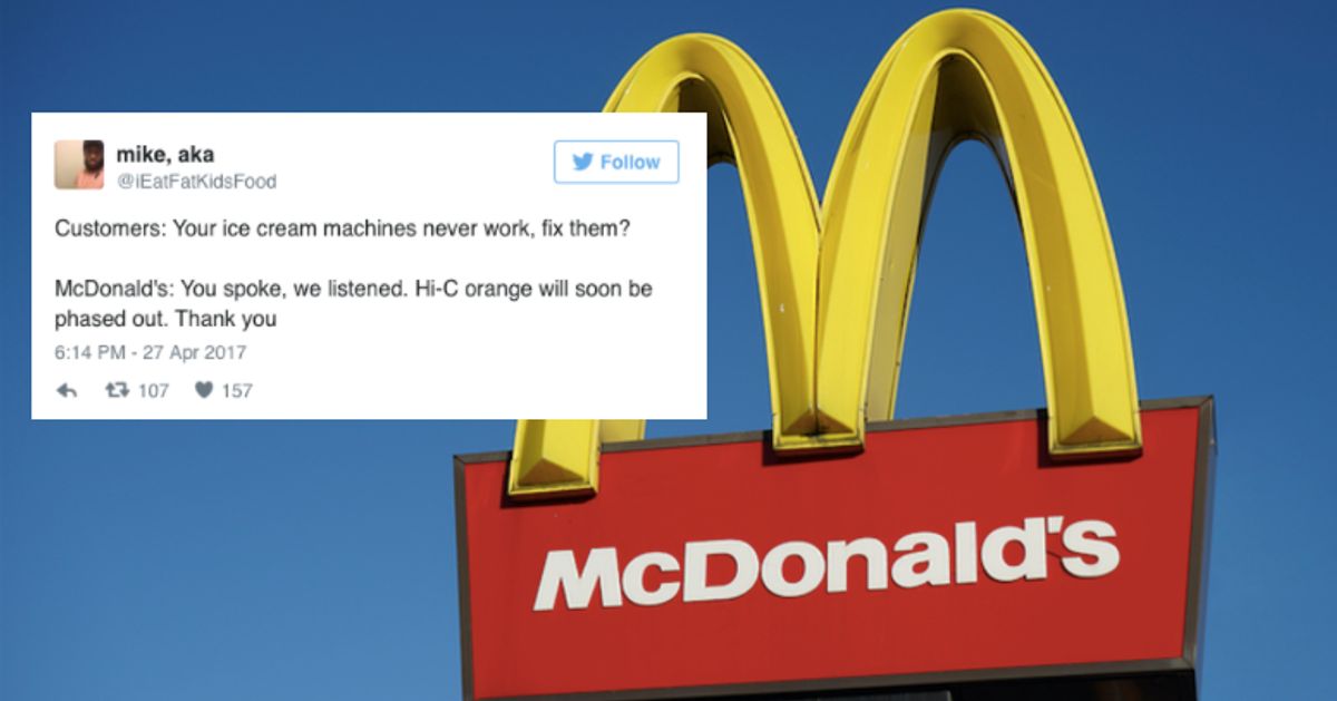 McDonald's Is Dropping Hi-C From Its Menu, And People Are NOT Pleased ...