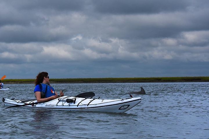 Kayaking is a popular water activity in Beaufort, with outfitters and guides available all year long. Don’t be surprised if a pod of dolphins joins your expedition.
