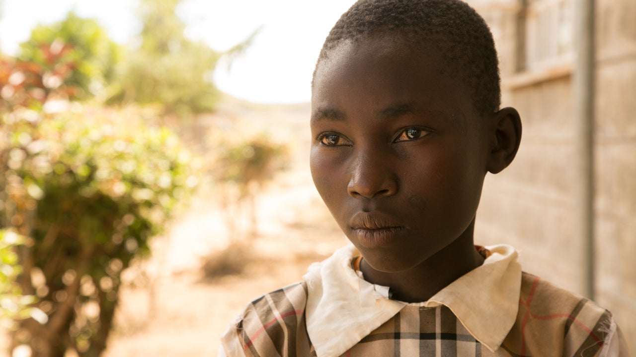 Schoolgirl Florence Wambui endured nearly 60 agonizing injections to the face to stop the spread of the rare disease.