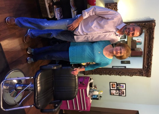 <p>Lane and Flo Matte inside Impressions Hair Salon.</p>