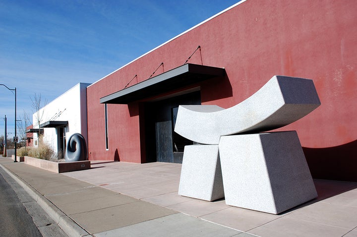 <p>Santa Fe Railyard Galleries. Photo: Markkane.net.</p>