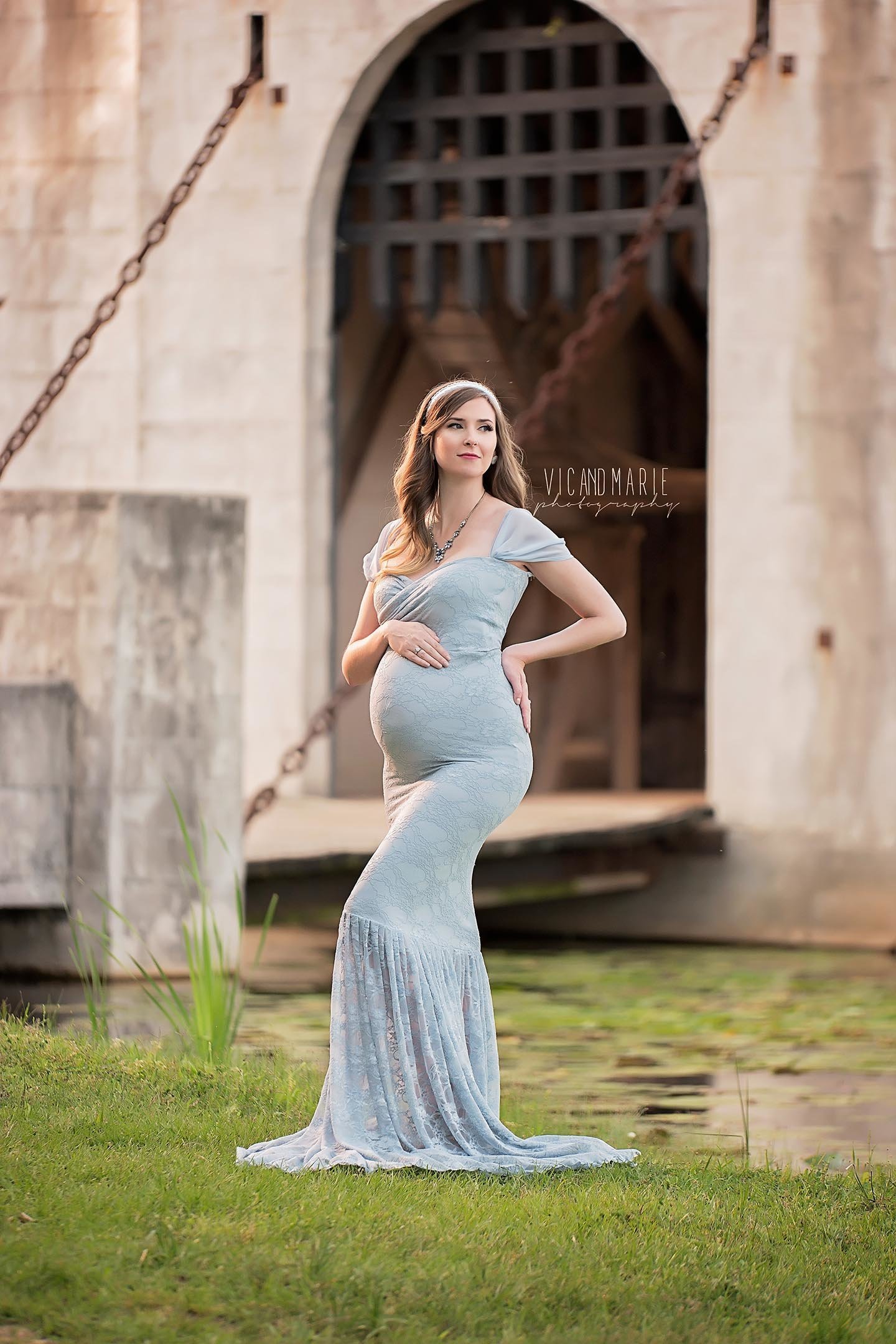 maternity princess dress