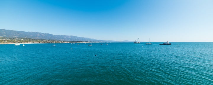 The Santa Barbara coastline, where a 1969 oil spill devastated marine wildlife.