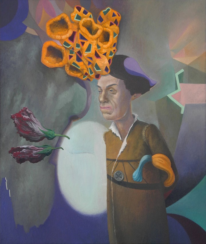 D. Dominick Lombardi, Son of Man (2013), acrylic and oil on canvas 24 x 20 inches