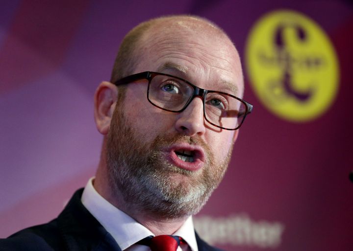UKIP leader Paul Nuttall speaks to assembled media at the launch of the party's election campaign in London.