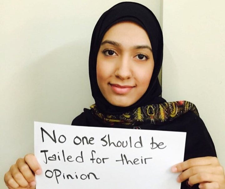<p>Fatima AlHalwachi, one of dozens of dissidents summoned for questioning the week before Bahrain’s UPR.</p>