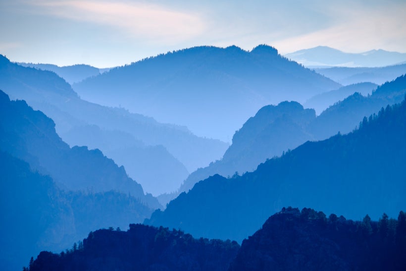 Blue hour at Black Canyon of the Gunnison NP