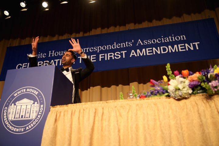 Comedian Hasan Minhaj hosted this year White House Correspondents' Association Dinner.
