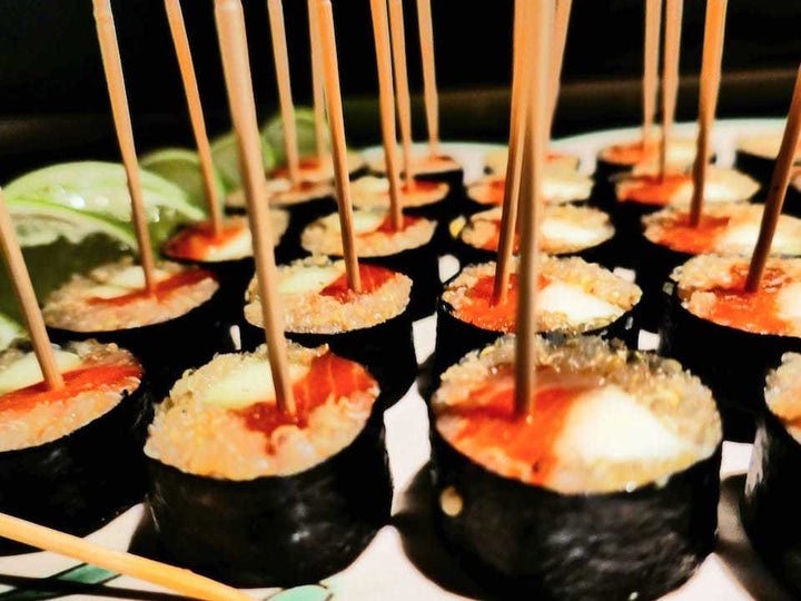<p>Quinoa sushi!</p>