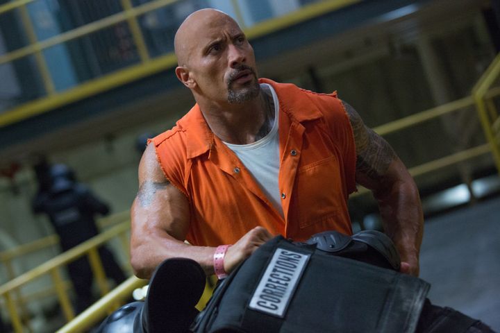 Dwayne Johnson stars as Hobbs in "The Fate of the Furious," which grossed more than $1 billion.