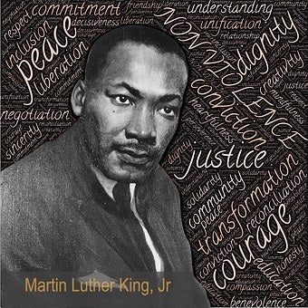 <p>Dr. Martin Luther King, Jr.</p>