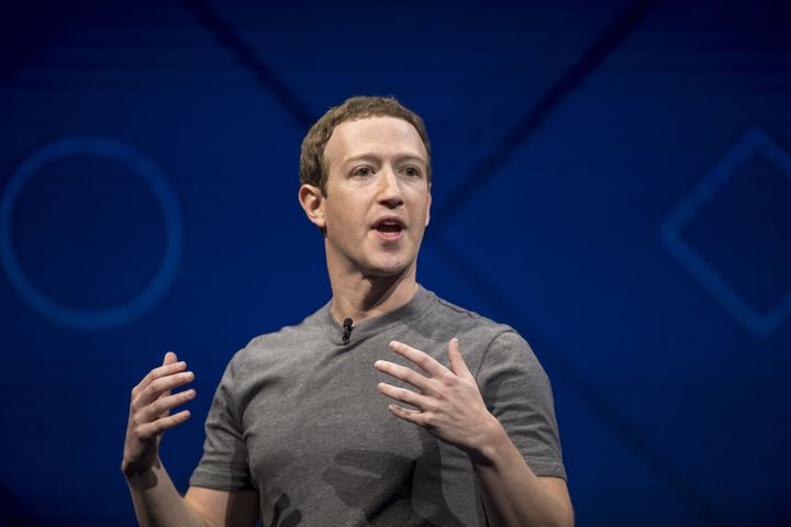 Mark Zuckerberg, chief executive officer and founder of Facebook Inc., speaks during the F8 Developers Conference in San Jose, California, U.S