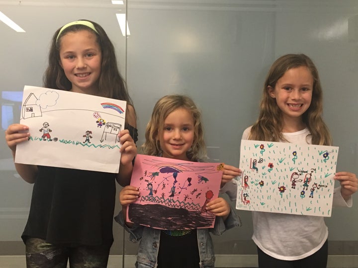 Sisters Sienna, Devin, and Kendall share their incredible drawings. 