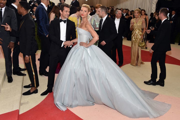 <p>Claire Danes in Zac Posen.</p>