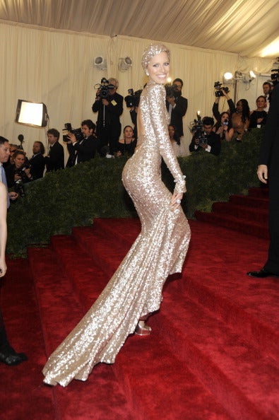 <p>Karolina Kurkova in Rachel Zoe, 2012.</p>